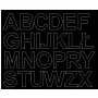 Naklejki Artdruk Litery B5 Czarne, 3cm - 3